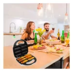 Panchuquera Electrica 6 Salchichas 750w Teflon Or5001 - Image 5