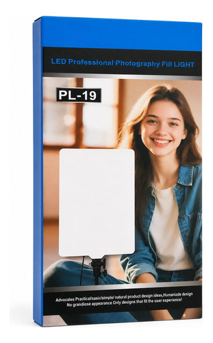 Panel para fotografía LED Pl-19 – detalle del producto