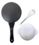 Panquequera Electrica + Batidor + Bowl 700w 220v Or-201pc
