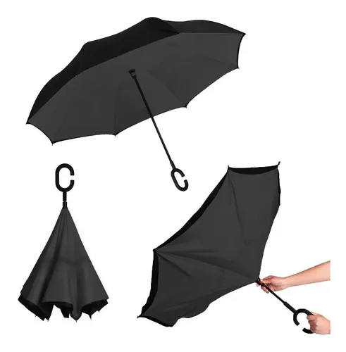 Paraguas reversible doble tela resistente - Image 25