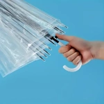 Paraguas transparente grande - Image 6