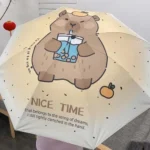 Paraguas plegable de carpincho - Image 5