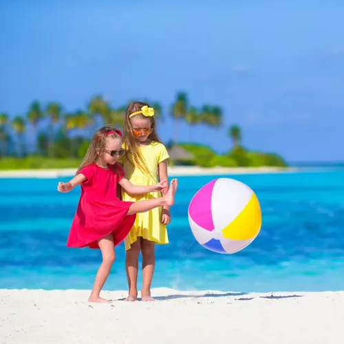 Pelota inflable clásica para playa y pileta 21914 - Imagen 4