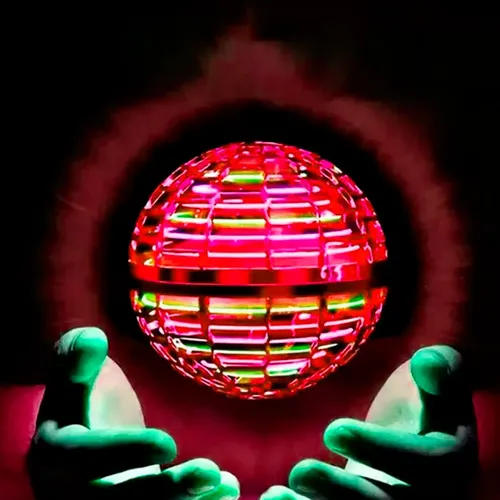 Pelota voladora flotante RGB efecto boomerang Bb0103 - Imagen 6