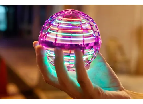Pelota voladora flotante RGB efecto boomerang Bb0103 - Imagen 13