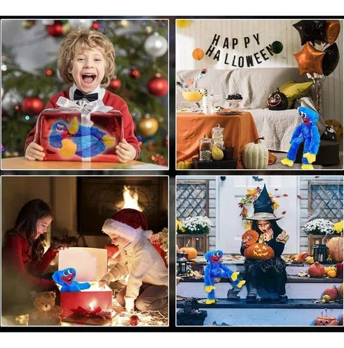Peluche Huggy Wuggy Repite Voz Recargable Usb Con Musica - Image 11