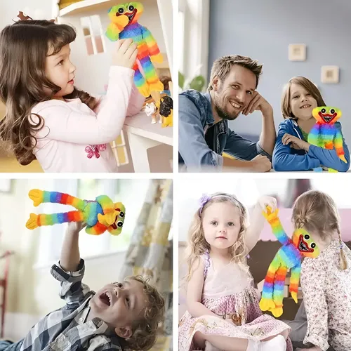 Peluche Huggy Wuggy Repite Voz Recargable Usb Con Musica - Image 8