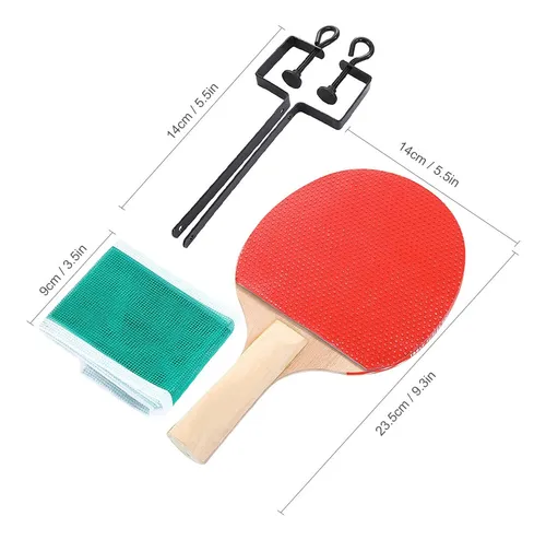Ping Pong 2 Paletas + 3 Pelotas + Red + 2 Soportes - Image 4
