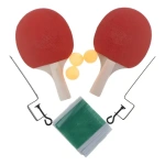 Ping Pong 2 Paletas + 3 Pelotas + Red + 2 Soportes