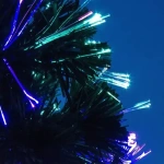 Pino árbol de navidad nevado y fibra óptica led 24057-2 - Image 2