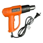 Pistola De Calor 60-600°c Aire 2 Velocidades 2000w El676 - Imagen 2