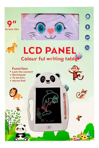 Pizarra Magica 9 PuLG Tablet Dibuja Trazo Multicolor Qm009 - Imagen 17