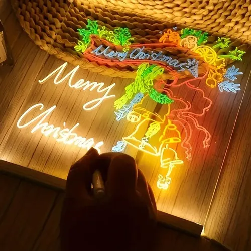 Pizarra acrílica mágica luminosa luz LED 60243 - Image 2