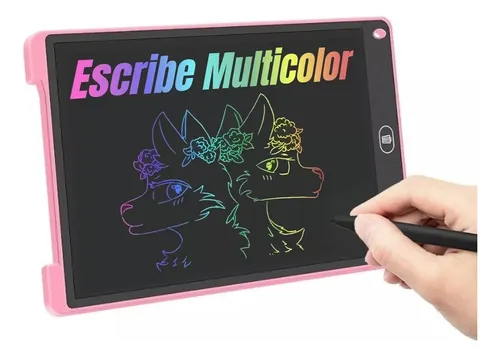Pizarra Magica Tableta Lcd 12 PuLG. Dibujo Trazo Multicolor - Image 6