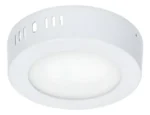 Panel plafon Led redondo 6w exterior blanco frío