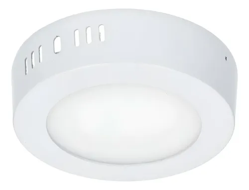 Panel plafon Led redondo 6w exterior blanco frío - Image 1