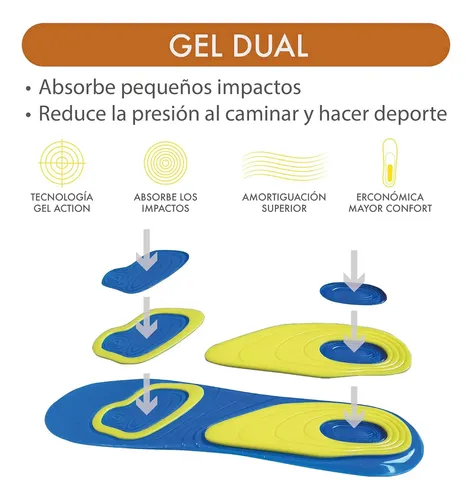 Plantillas Silicona Gel Confort Deportivas Descanso Activ - Image 14