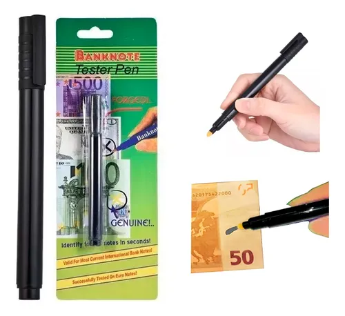 Pluma Detector De Billetes Falsos X5 Marcadores Ar228 - Image 7