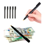 Pluma Detector De Billetes Falsos X5 Marcadores Ar228