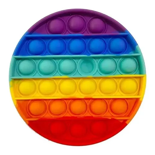Pop It Burbujas De Silicona Fidget Anti Relaja Arcoiris - Image 23