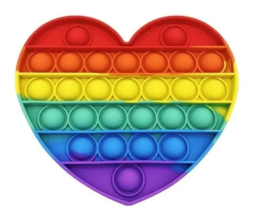 Pop It Burbujas De Silicona Fidget Anti Relaja Arcoiris - Image 19