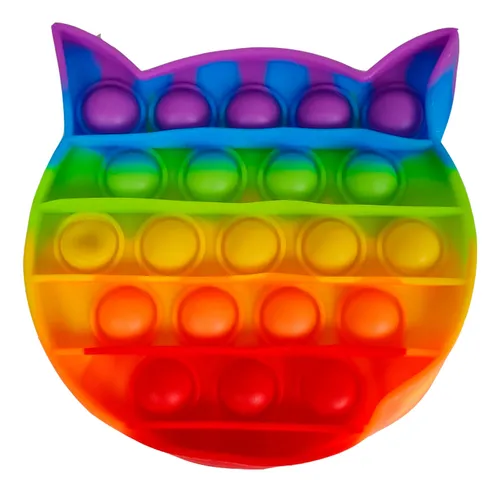 Pop It Burbujas De Silicona Fidget Anti Relaja Arcoiris - Image 46