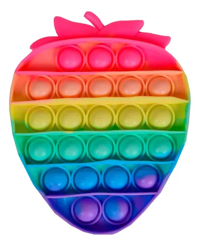 Pop It Burbujas De Silicona Fidget Anti Relaja Arcoiris - Image 43