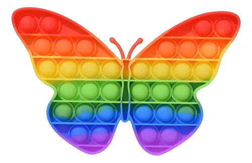 Pop It Burbujas De Silicona Fidget Anti Relaja Arcoiris - Image 32