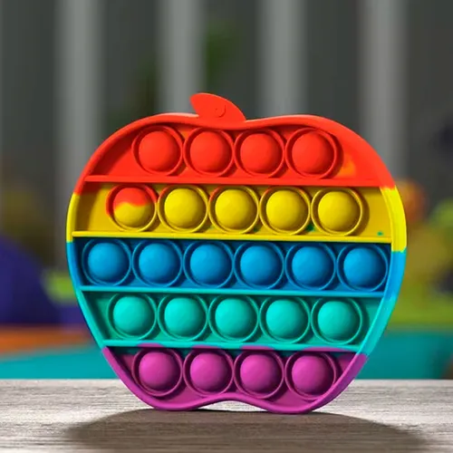 Pop It Burbujas De Silicona Fidget Anti Relaja Arcoiris - Image 47
