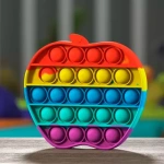 Pop It Burbujas De Silicona Fidget Anti Relaja Arcoiris - Image 44