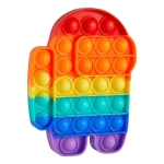 Pop It Burbujas De Silicona Fidget Anti Relaja Arcoiris - Image 35