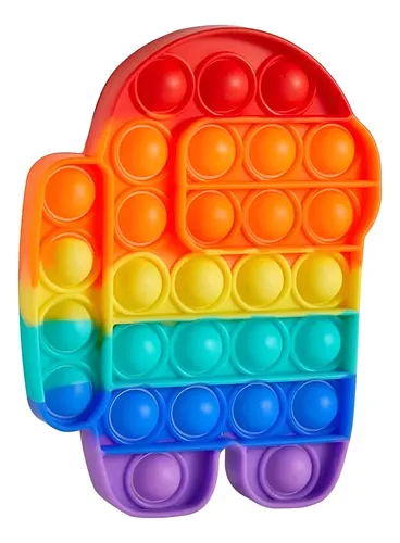 Pop It Burbujas De Silicona Fidget Anti Relaja Arcoiris - Image 35