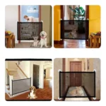 Puerta de seguridad de escalera para bebes y mascotas Ea-710 - Image 8