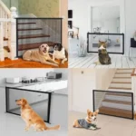 Puerta de seguridad de escalera para bebes y mascotas Ea-710 - Image 2