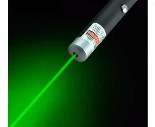 Puntero Laser Verde  De1 Km Alcance Efecto Luminoso Y Lluvia - Imagen 2