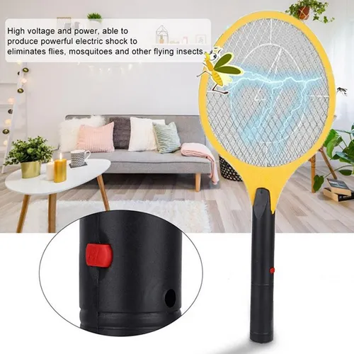 Raqueta Mata Mosca Mosquito Insectos Recargable Usb Hj03 - Image 2
