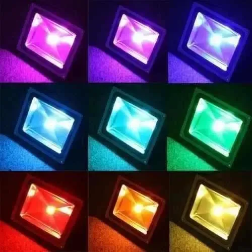 Reflector multicolor LED con control remoto 14323 - Imagen 2