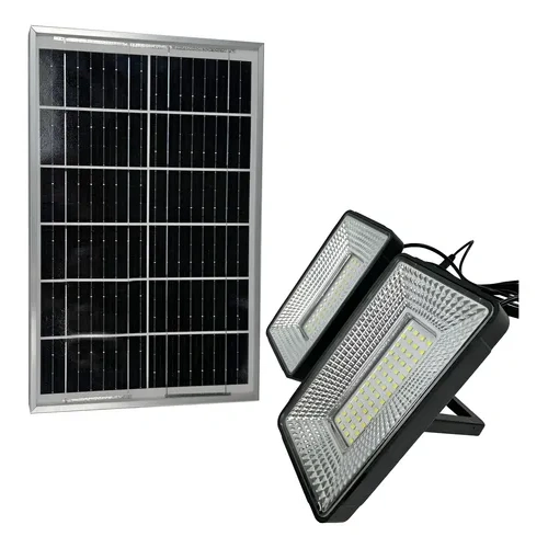 Reflectores LED con panel solar y base de carga Mc-7100