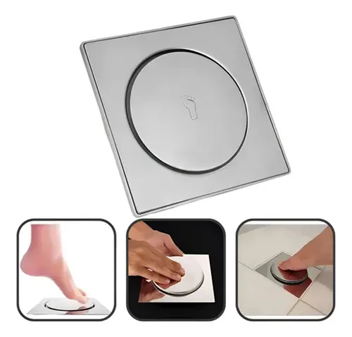 Rejilla desagüe inteligente de baño ducha smart click E41226 - Image 4