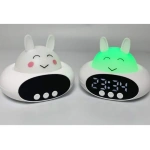 Reloj conejo despertador con luz LED y altavoz Lbj3 - Image 6