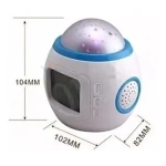 Reloj despertador proyector de estrellas - Imagen 4