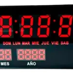 Reloj digital con luz LED Jh3615