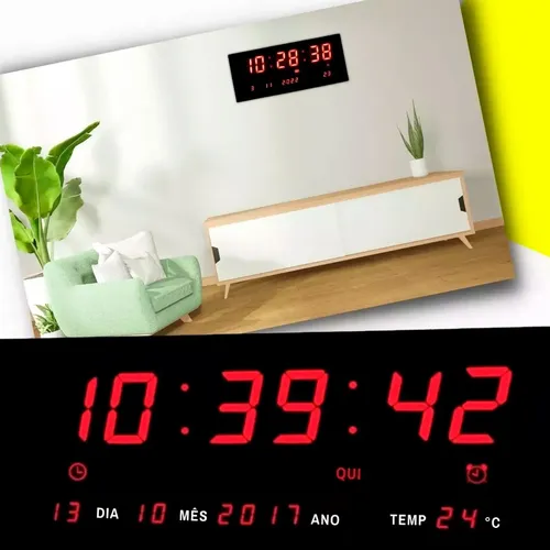 Reloj digital con luz LED Jh3615 - Imagen 9