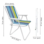 Silla reposera plegable de verano Rp88 - Imagen 6