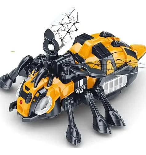 Robot abeja con movimiento luces y sonido lanza humo 302741 - Imagen 5