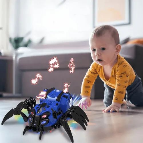 Robot araña juguete con luces sonido y movimiento 302758 - Image 2