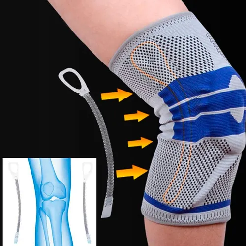 Rodillera Deportiva Elastica Anti Esguince Con Gel 7321 - Image 7