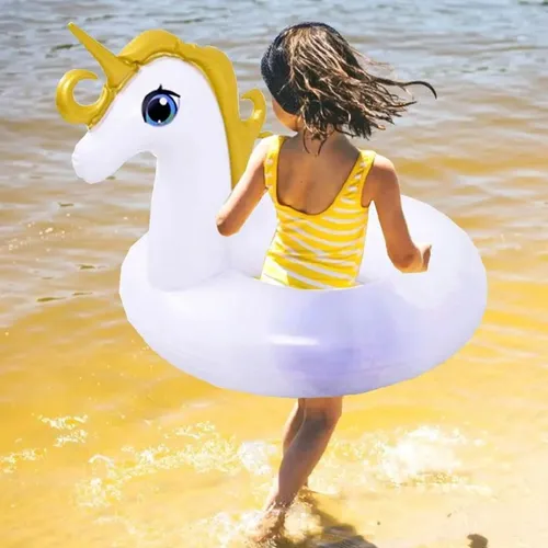 Salvavidas inflable de unicornio - Image 4