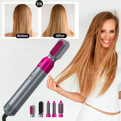 Secador De Pelo 5 En 1 Cepillo 3 Velocidades Alisador Tp51 - Image 19