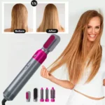 Secador De Pelo 5 En 1 Cepillo 3 Velocidades Alisador Tp51 - Image 4